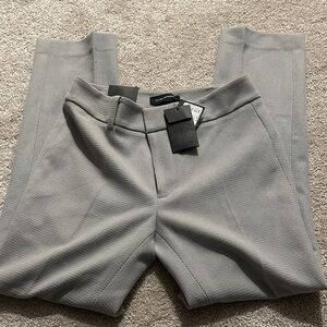 Club Monaco Women's Gray Textured Trousers